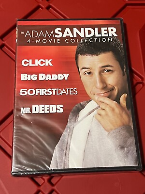 #ad The Adam Sandler 4 Movie Collection DVD 2014 2 Disc Set SEALED $9.99