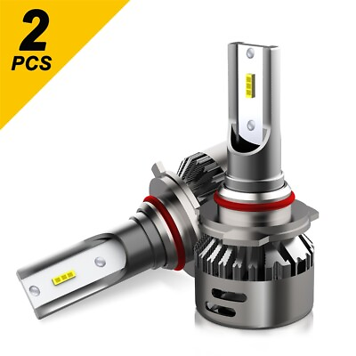 #ad 2Pcs 9005 HB3 Kit High Lo LED Headlight Bulbs Beam Super Bright 9000LM 6500K 48W $19.99