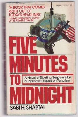 #ad Five Minutes to Midnight Paperback By Shabtai Sabi GOOD $4.48