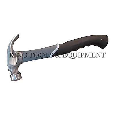 #ad 16 oz Curved Claw Hammer with Steel Head and Fiberglass Handle $16.95