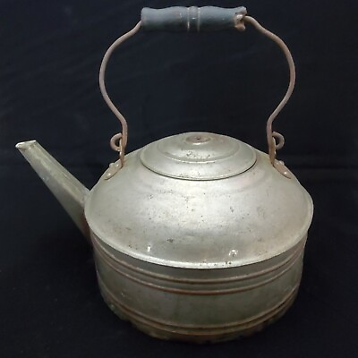 #ad Antique Rome Copper Plated Kettle $17.99