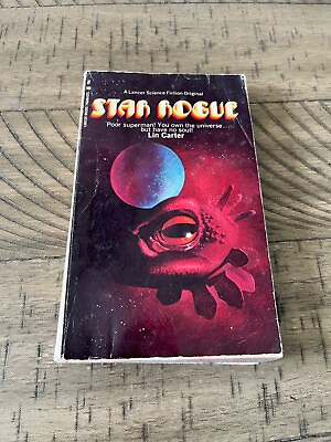 #ad Star Rogue by Lin Carter ©1970 1st Edition Lancer Paperback Rare Vintage SciFi $4.99