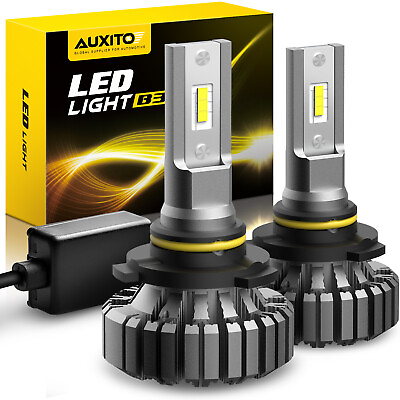 #ad 2x AUXITO 9005 LED Headlight Bulbs Beam High Conversion Kit White Super Bright $28.49