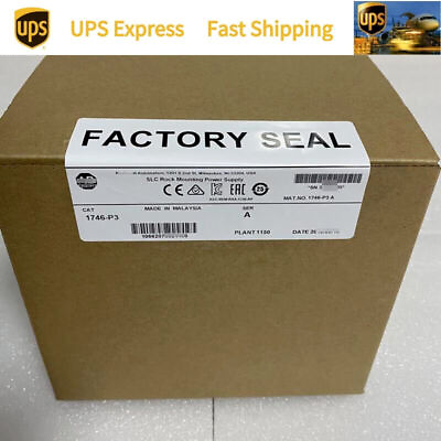#ad 1746 P3 SER A AB SLC 500 Power Supply Module 1746P3 New Factory Sealed $319.00