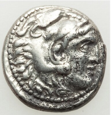 #ad MACEDONIAN KINGDOM. Alexander Ill the Great 336 323 BC . AR drachm $250.00