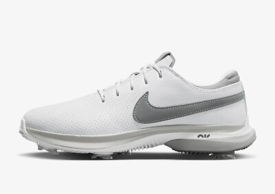 #ad Nike Air Zoom Victory Tour 3 Men#x27;s Size 10 Golf Shoes DV6798 100 White Grey NEW $68.00
