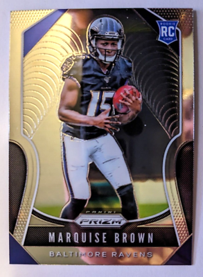 #ad 2019 PRIZM RC MARQUISE BROWN #341 $2.50