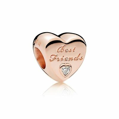 #ad New Authentic Friendship Heart Charm PANDORA Rose™ # 781727CZ $55.00