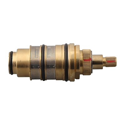 #ad 1x Brass Thermostatic Cartridge Temperature Control Valve Shower Bar Mixing $27.79