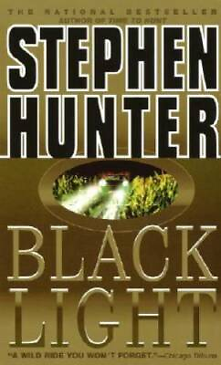 #ad Black Light Bob Lee Swagger Mass Market Paperback By Hunter Stephen GOOD $3.73