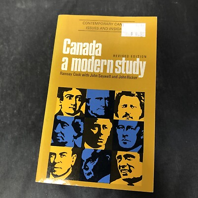 #ad canada a modern study ramsay cook C $14.99