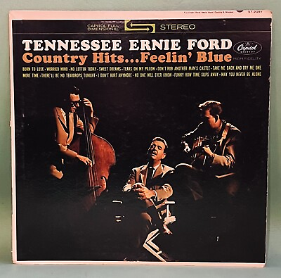 #ad TENNESSEE ERNIE FORD Country Hits Feelin’... Blue 1964 T 2097 Billy Strange VG $24.99