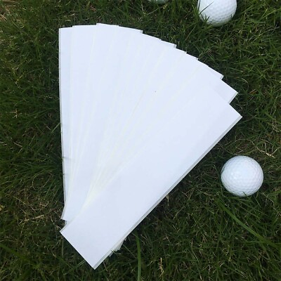 #ad 10 20pcs 2quot;x10quot; Golf Club Grip Tape Double Sided Strips Sticky Easy Peel Pre Cut $6.69