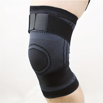 #ad 1Pc Knee Pads Breathable Compression Knee Support for Sports GymHikingAnd Joi $13.60