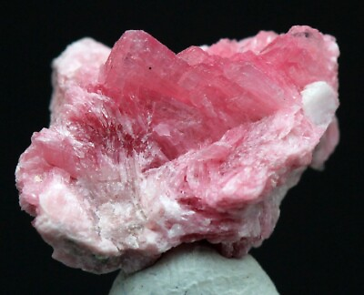 #ad RHODONITE PYRITE Specimen Crystallized Pink Crystal Cluster Mineral PERU $12.99