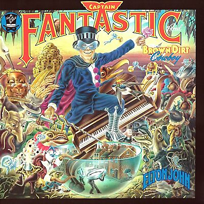 #ad quot; Elton John Captain Fantastic quot; POSTER album cover $8.99