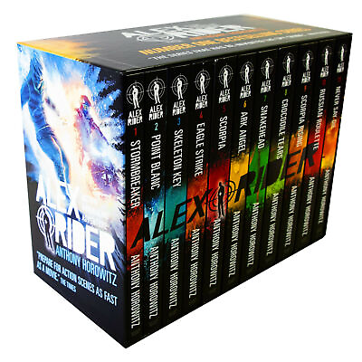 #ad Alex Rider The Complete Missions 11 Books by Anthony Horowitz Ages 9 14 PB $36.95