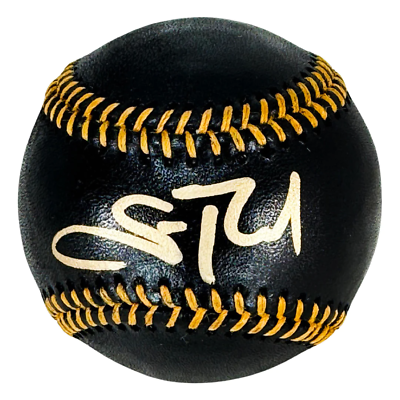 #ad Scott Rolen Signed Rawlings Official MLB Black amp; Gold Baseball Beckett $158.95
