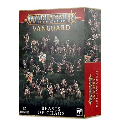 #ad Vanguard Beasts of Chaos Warhammer AOS Age of Sigmar NIB $119.00