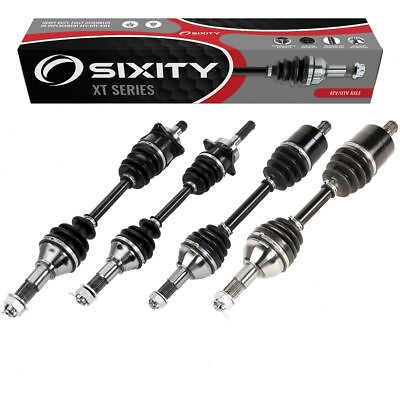 #ad 4 pc Sixity XT Front Rear Left Right Axles for Can Am Outlander 400 EFI XT b0 $316.99