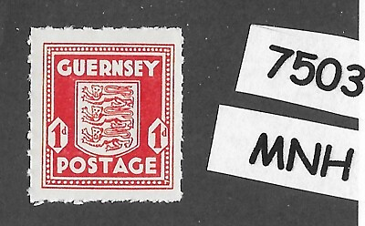#ad MNH stamp Guernsey Channel Islands Third Reich Germany WWII Occupation $3.99