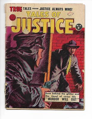 #ad Tales Of Justice No 4 1950#x27;s Australian Atlas Reprint Murder Will Out $12.99