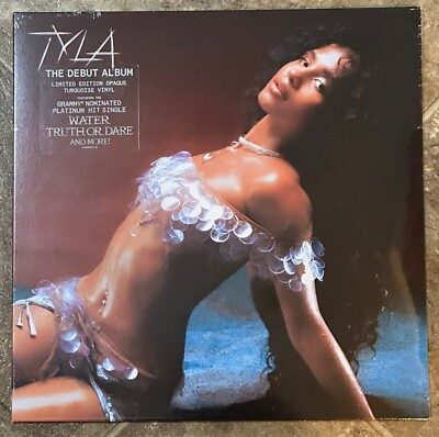 #ad TYLA limited Edition Turquoise Vinyl Record Signed Insert In Hand $60.00