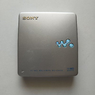 #ad Sony MD Mini Disc WALKMAN HI MD MZ EH50 Silver USED ONLY PLAYER $120.00
