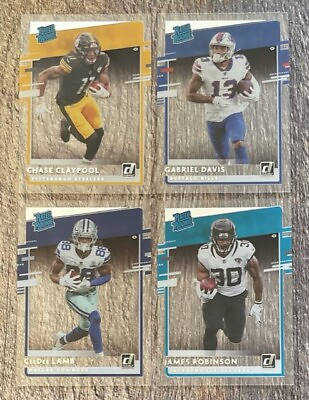#ad 2020 Chronicles Donruss Clear Rated Rookies Pick Your Card Complete Your Set $1.99