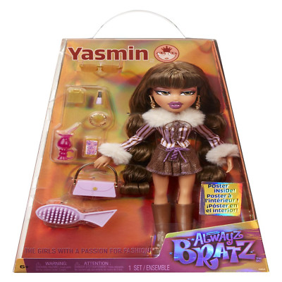#ad Alwayz Yasmin Fashion Doll with 10 Accessories and Poster $44.22