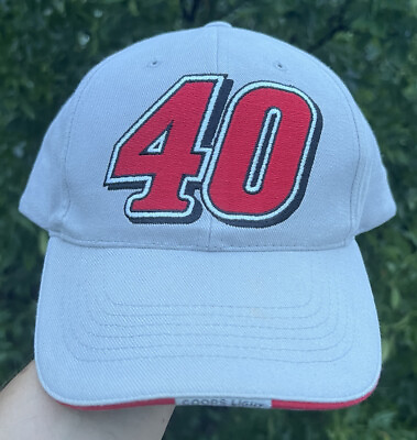#ad NASCAR Hat 40 Sterling Marlin Colors Light Embroidered $7.99