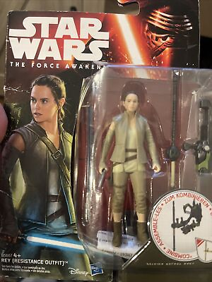 #ad Star Wars: The Force Awakens quot;Reyquot; 3.75quot; Action Figure Hasbro NEW Damage Box $12.99