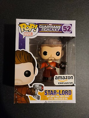 #ad STAR LORD UNMASKED FUNKO POP $34.95