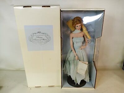 #ad The Franklin Mint Diana Princess Of Wales Porcelain Portrait Doll $75.00