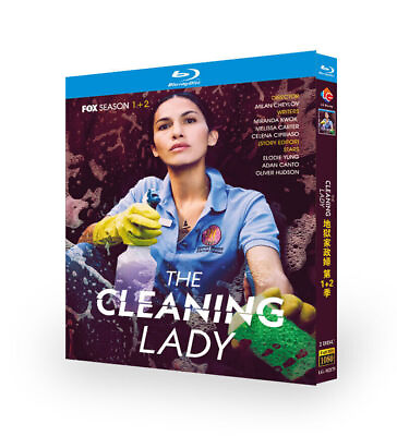 #ad The Cleaning Lady：The Complete Season 1 2 TV Series 2 Disc All Region Blu ray $17.90