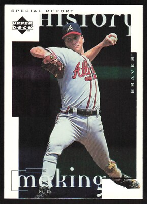#ad 1998 Upper Deck History In The Making Tom Glavine #362 Atlanta Braves $1.55