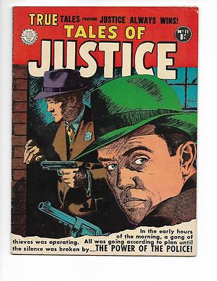 #ad Tales Of Justice No 11 1950#x27;s Australian Atlas Reprint Power Of The Police $16.99