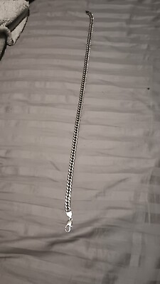 #ad 22 inch necklace stainless steel $35.00