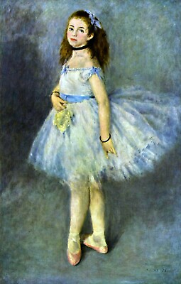#ad Ballet Dancer by Pierre Auguste Renoir Giclee Fine Art Print Repro on Canvas $49.95
