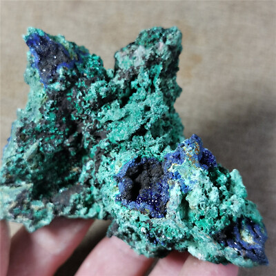 #ad 133g BEST NATURAL Azurite Malachite crystalminerals specimens D125 $29.99