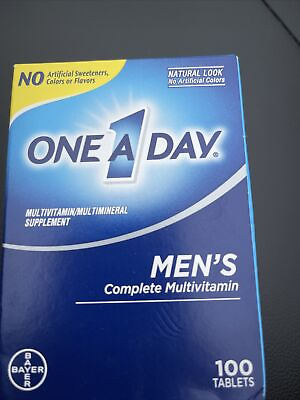 #ad One A Day Men#x27;s Health Formula Multivitamin 100ct Exp 5 24 $8.99