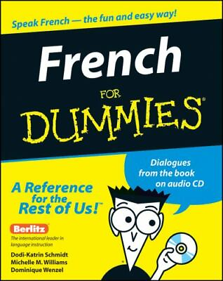 #ad French for Dummies With CD Audio $5.61