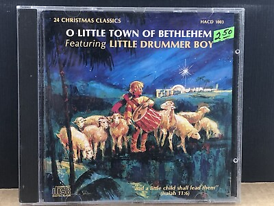 #ad O Little Town Of Bethlehem Little Drummer Boy CD MULTIPLE CD#x27;S SHIP FREE $1.77