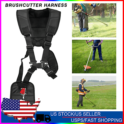 #ad Universal Compatibility Double Shoulder Strap Harness for Trimming Tasks $11.66