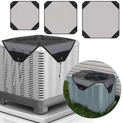 #ad Outside Air Conditioner Mesh Cover Vinyl Summer Winter for Unit AC Protector $12.77
