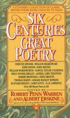 #ad Six Centuries of Great Poetry: A Stunning Collection of Classic British P GOOD $4.38
