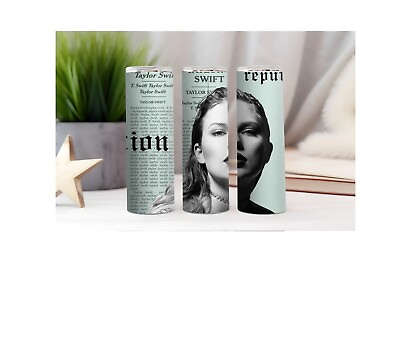 #ad 20oz STAINLESS STEEL SKINNY TUMBLER INSPIRED BY TAYLOR SWIFT REPUTATION $25.00