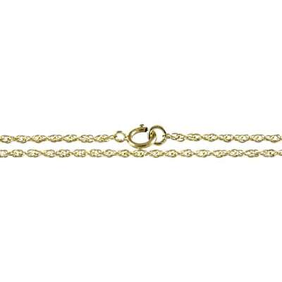 #ad 9ct Yellow Gold Prince of Wales Chain 16quot; amp; 18quot; GBP 137.00