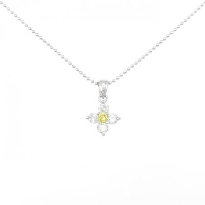 #ad Authentic PT Flower Diamond Necklace 0.07CT #260 006 948 0829 $425.00