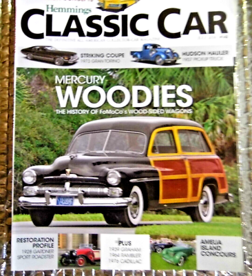#ad Hemmings Classic Car Magazine July 2016 Mercury Woodies History Fomoco#x27;s Wood $11.75